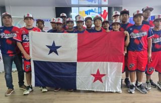 Equipo de Panamá que estará en la Serie del Caribe Kids. Foto: Probeis 