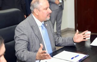 Herrera ganó la presidencia de la Asamblea en una reñida elección por tres votos de diferencia. Foto: Cortesía
