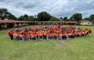 El centro educativo Changuinola American Academy, que llevaba 76 años de servicio de manera ininterrumpida en Bocas del Toro, cerrará sus puertas de manera oficial al finalizar el 2025. Foto. Redes