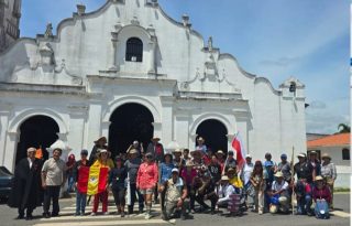 El recorrido de Santiago Apóstol reúne a decenas de peregrinos. Foto: Cortesía