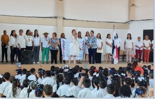 En otras escuelas de la provincia de Panamá Oeste, las clases también se desarrollaron con normalidad, tras el retorno de los educadores que no habían sido notificados del inicio de procesos administrativos en su contra. Foto. Eric Montenegro