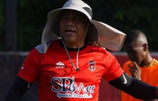 César Aguilar, técnico del Sporting SM. Foto:@sportingsmfc