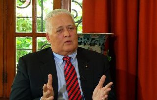 Ernesto Pérez Balladares, expresidente. Archivo