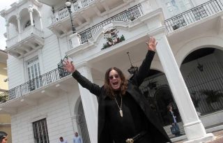 Ozzy Osbourne en el Palacio de las Garzas.  Foto: X / Ozzy Osbourne