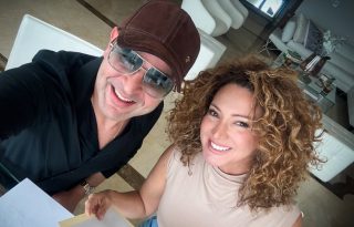 Benjamín Cohen y Erika Ender. Foto: Instagram / @benjamincohen.c