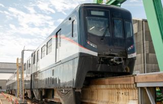 En 2026 se seguirá con la construcción de la Línea 3 del metro. Todos los trenes ya están en el país. Cortesía