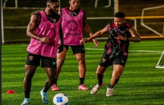 Jugadores del Plaza Amador, durante los entrenamientos del Plaza Amador. Foto:@cdplazaamador
