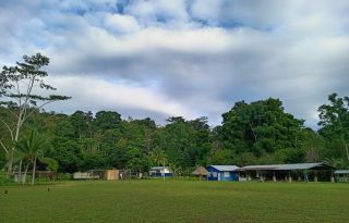 Poblado de Bonyic, ubicado en la comarca Naso. Foto: Cortesía