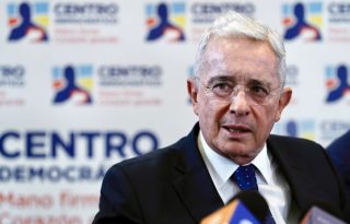 Expresidente de Colombia, Álvaro Uribe Vélez. Foto: EFE