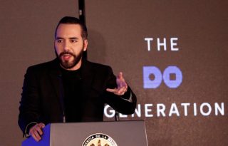 El presidente de El Salvador, Nayib Bukele. Foto: EFE