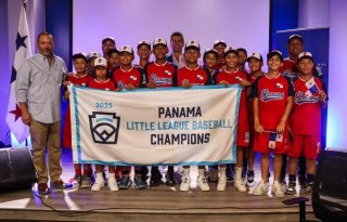 Equipo panameño que estará en Williamsport. Foto: Pandeportes