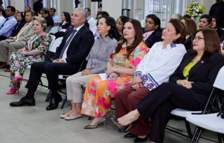 En primera fila, magistrados de la Corte Suprema de Justicia. Foto: Cortesía