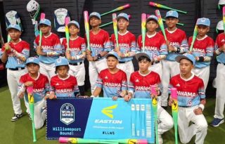 Equipo panameño en la Serie Mundial de Williamsport. Foto:@pequenasligaspanama