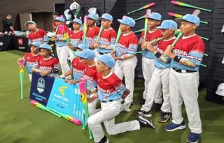 Jugadores del equipo de Panamá. Foto:@pequenaligas