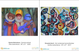La subasta fortalece el  amor por el arte. Foto: Cortesía