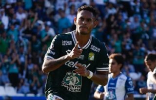 El panameño Ismael Díaz, jugador de León: Foto: @clubleon_oficial