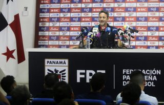 Thomas Christiansen, técnico de Panamá. Foto:EFE