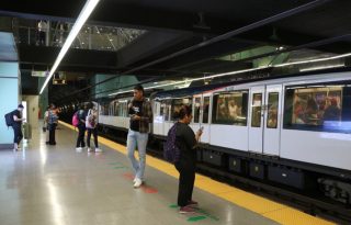 Más de 1,000 usuarios utilizan diariamente las líneas 1 y 2 del metro. Foto: Cortesía