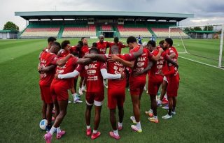 Panamá, lista para enfrentar a Surinam. Foto: FPF