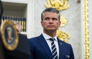 El secretario de Defensa de EE.UU., Pete Hegseth. Foto: EFE