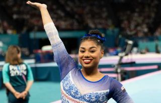 La gimnasta Hillary Heron, recuperada de su lesión, ya entrena con miras a competir en el Mundial. Foto: COP