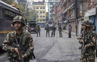 Ele ejército tomó el control de la situación. Foto EFE