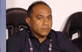 César Aguilar, DT del Sporting. Foto: EFE
