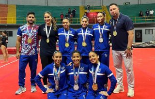 Representación panameña con sus medallas en el Campeonato Centroamericano en Costa Rica. Foto: Cortesía