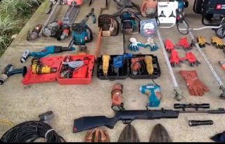 Las autoridades lograron la detensión de un ciudadano, quien fue puesto a órdenes de las autoridades competentes. Foto. Policía Nacional