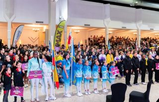Equipos de la región en la Copa IGA de gimnasia. Foto: Cortesía