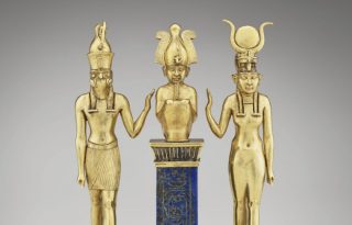 Triada de Osorkos. Foto: EFE / Louvre