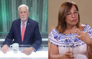 Ernesto Pérez-Balladares y Balbina Herrera.