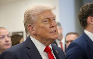 El presidente de Estados Unidos, Donald Trump, en Jerusalén Foto EFE