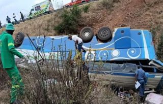 Accidente de tránsito. Foto: EFE