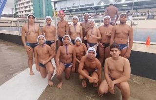 Representación panameña de Waterpolo. Foto: Cortesía