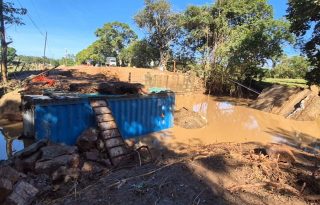 Las condiciones lluviosas persisten en gran parte del país, por lo que el Sistema Nacional de Protección Civil (Sinaproc) y el MOP mantienen vigilancia constante en las áreas vulnerables. Foto. Thays Domínguez