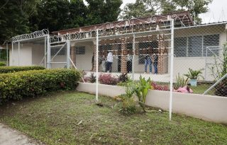 Fachada del hogar, ubicado en el distrito de Penonomé. Foto: Cortesía