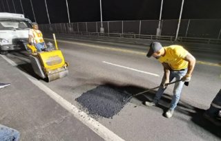 Se realizarán trabajos de reparación de la rodadura de losa en esta importante estructura vial. Foto. Cortesía MOP