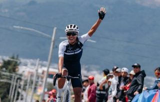La ciclista Wendy Ducreux . Foto: COP