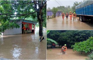 En Tonosí tenía ocho días de lluvia