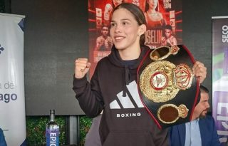 La campeona panameña Nataly Delgado. Foto: Jaime Chávez