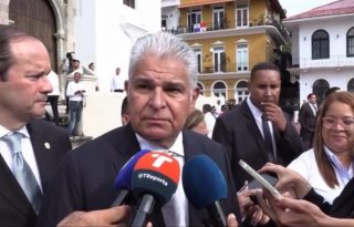 Presidente José Raúl Mulino. 