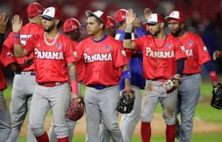 Jugadores de la selección de Panamá. Foto: Fedebeis 
