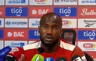 Cecilio Waterman, delantero de Panamá. Foto: Instagram