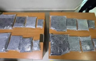 Droga hallada a dos extranjeras en el aeropuerto de Tocumen.. Foto: Cortesía