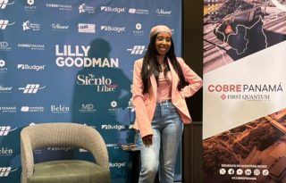 La cantante Lilly Goodman. Cortesía