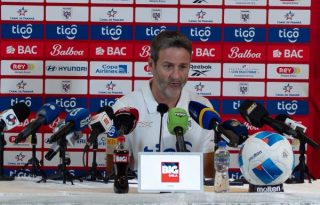 Thomas Christiansen, técnico de Panamá. Foto:FPF