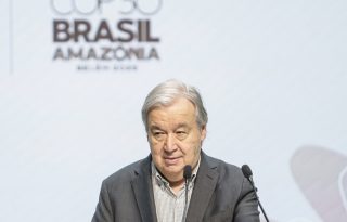El secretario general de la ONU, Antonio Guterres. EFE/ Fraga Alves