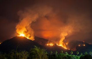 En Panamá, durante la estación seca, el principal desastre son los incendios forestales. Foto ilustrativa
