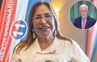 Balbina Herrera recibió el respaldo del expresidente Pérez Balladares. 